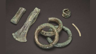 Find, Middle Bronze Age (Taunton phase: c.1400 - 1250 BC) hoard of torcs and axes
